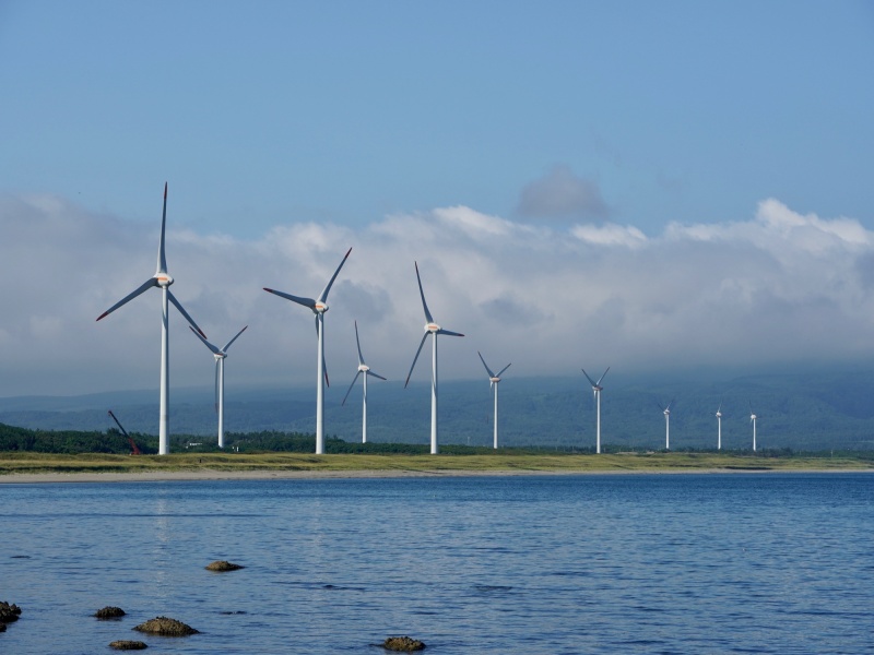 風太風力発電所と寿の都風力発電所