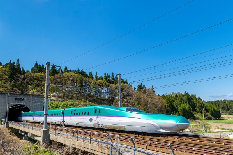 青函トンネルと北海道新幹線H5系