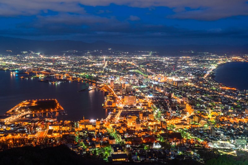 《北海道》函館の夜景・日本三大夜景