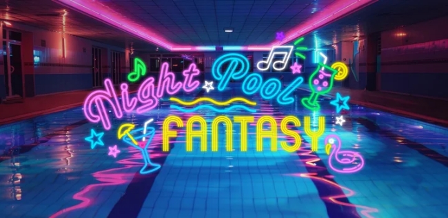 Night Pool Fantasy