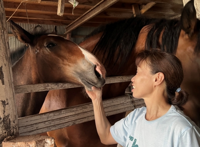 「馬は家族」生産者の守屋弘子さん、直美さんの想い／弟子屈町