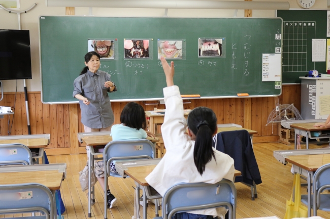 清川小学校4年生授業