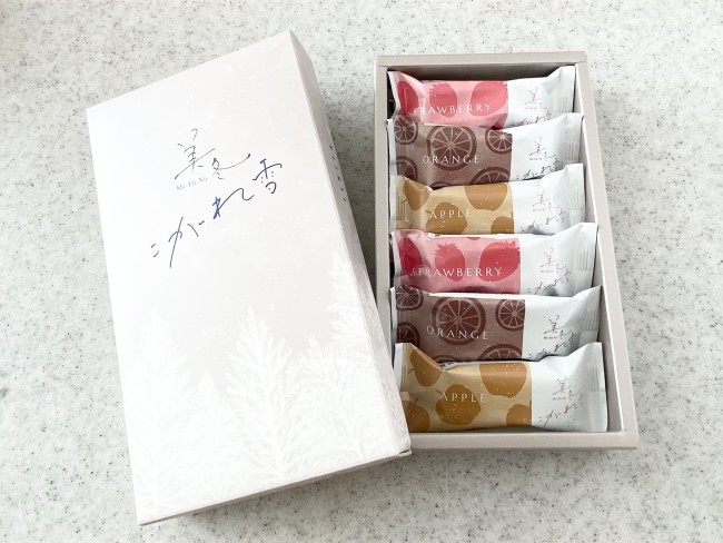 美冬こがれ雪 箱の中身