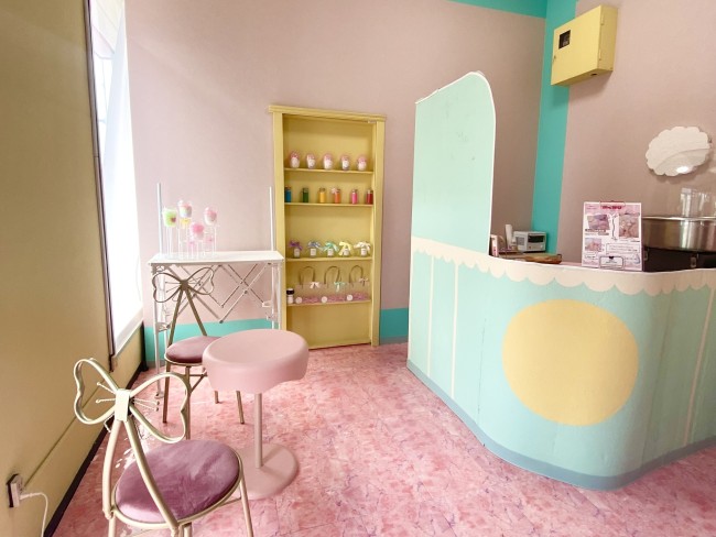 店内のカウンター写真