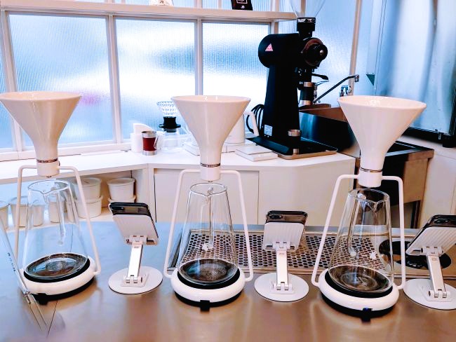スマホを駆使して抽出するドリップコーヒー