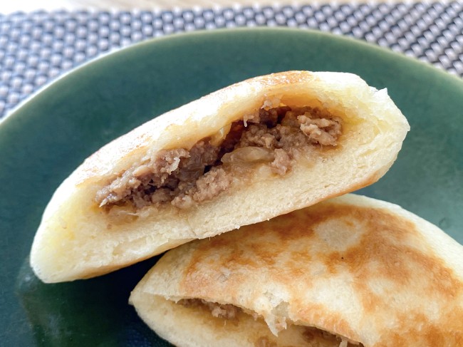中華饅頭の断面