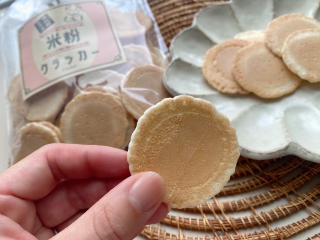米粉クラッカーアップ