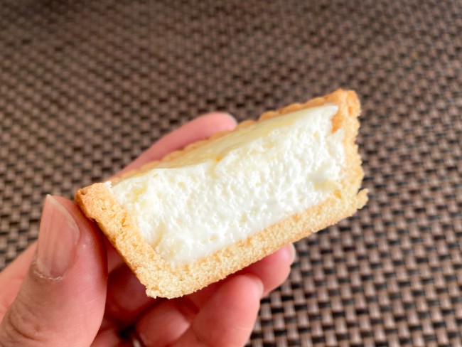 チーズタルトプレーン断面