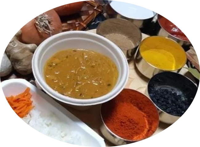 シケレベカレー試食体験