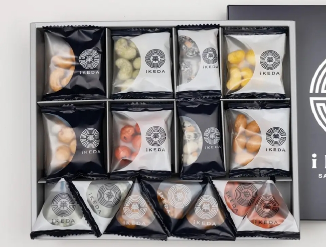 小分け 豆菓子とナッツ