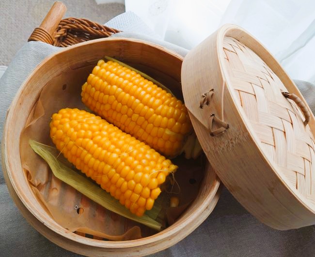 蒸籠で蒸した恵味ゴールド