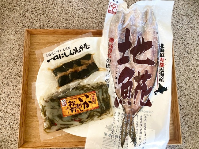 山下水産のお土産