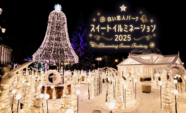 白い恋人パーク スイートイルミネーション2025~Blooming Snow Fantasy~