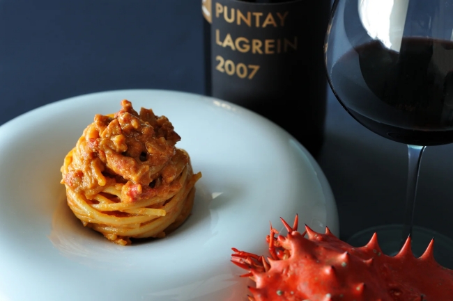 蟹のリングイネ