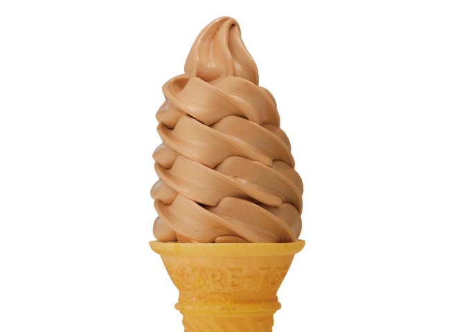 ソフトクリーム チョコ