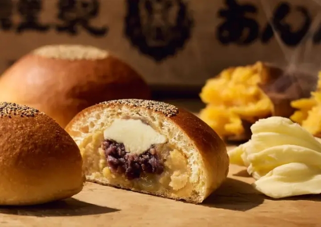 あんバタパン・おさつ