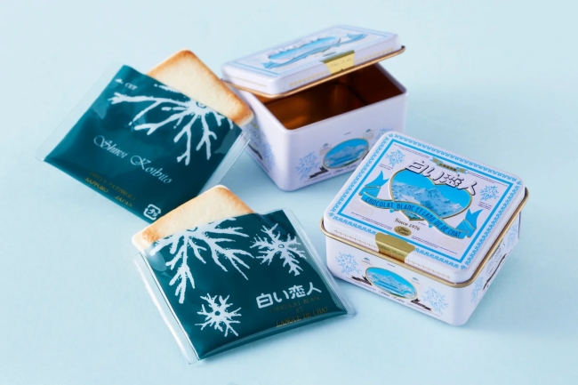 白い恋人マグネット（缶）、白い恋人マグネット（クッキー）