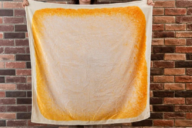 白い恋人クッションブランケット