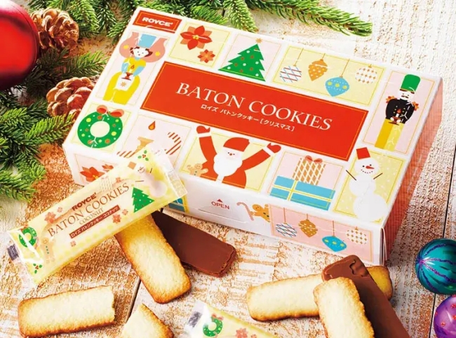 バトンクッキー（クリスマス）