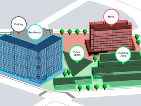 （仮称）帯広駅南口再開発プロジェクト
