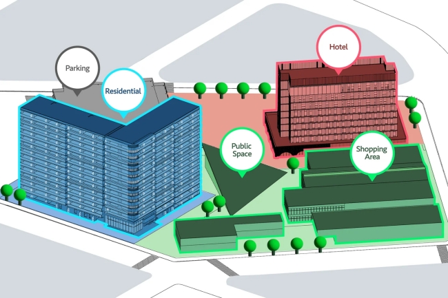 （仮称）帯広駅南口再開発プロジェクト