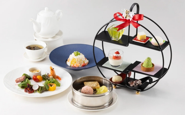 チャイニーズアフタヌーンティーセット