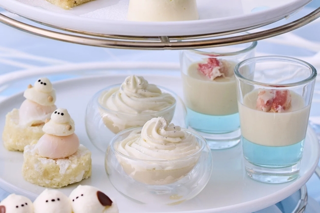 ホワイトとブルーを基調としたセイボリー