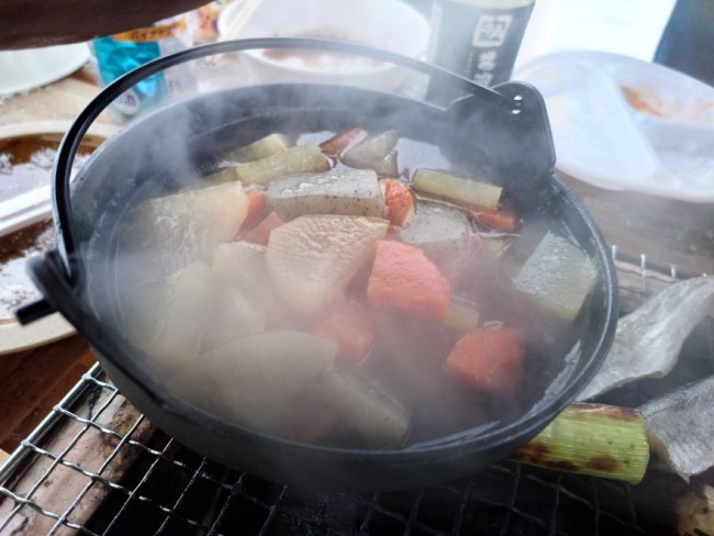 outdoor base WAKI　汁物