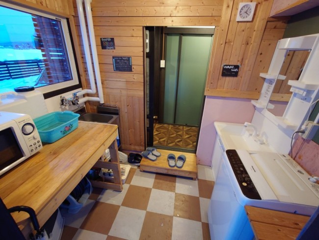 outdoor base WAKI　洗面