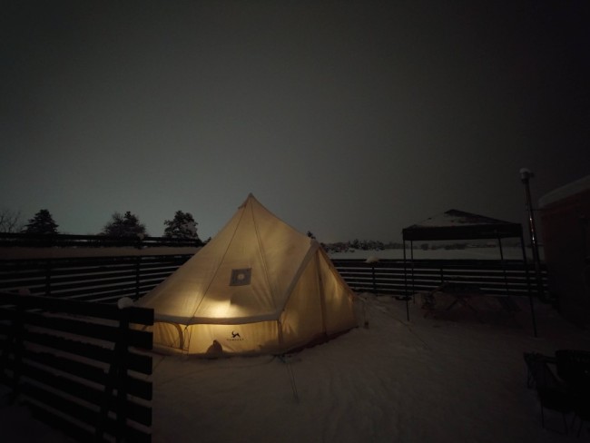 outdoor base WAKI　夜