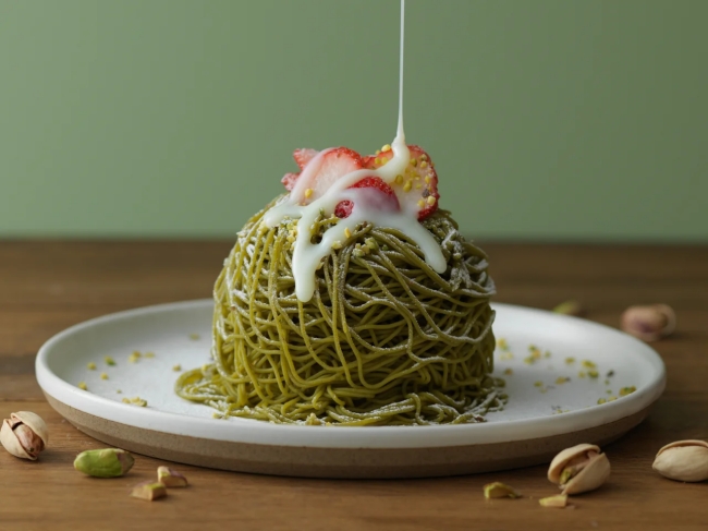 ふわほろモンブラン～ピスターシュ～