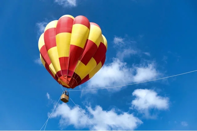 熱気球体験