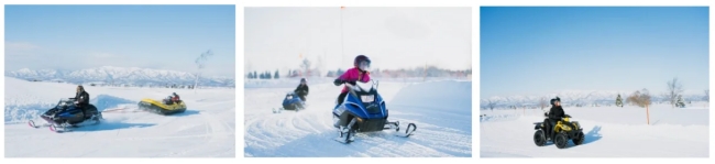 多彩なスノーアクティビティ