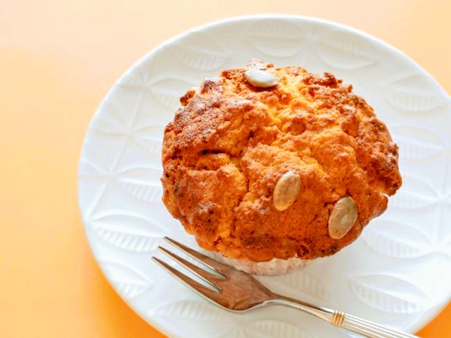 キャラメルかぼちゃマフィン