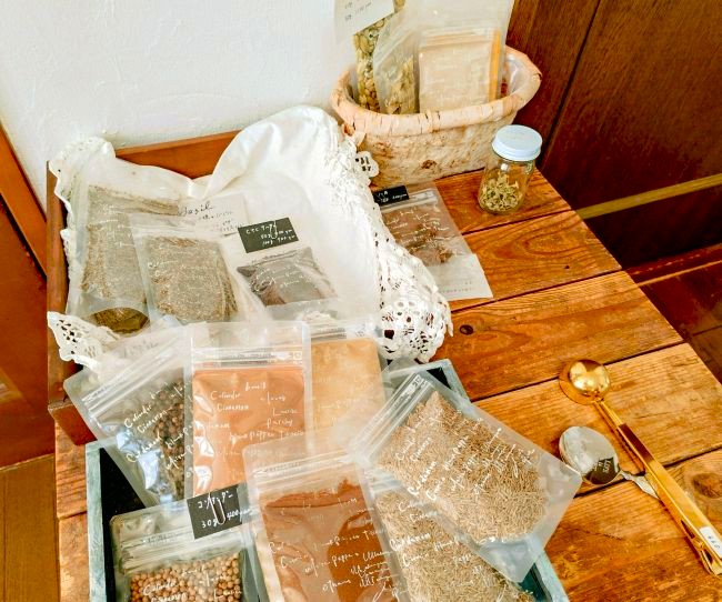 さまざまなスパイス