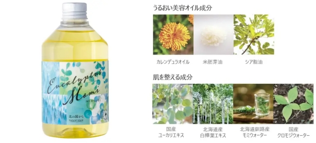 アロマバスエッセンス ユーカリとモミ