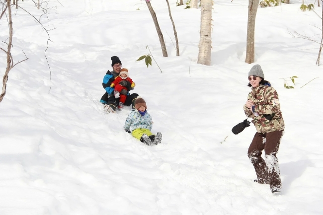 滝野の森ゾーン（尻すべり）