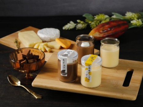 生チョコ、北海道チーズのプリン