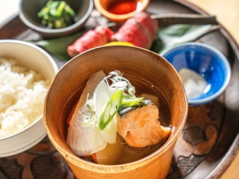 季節のオハウ定食　※画像はイメージ