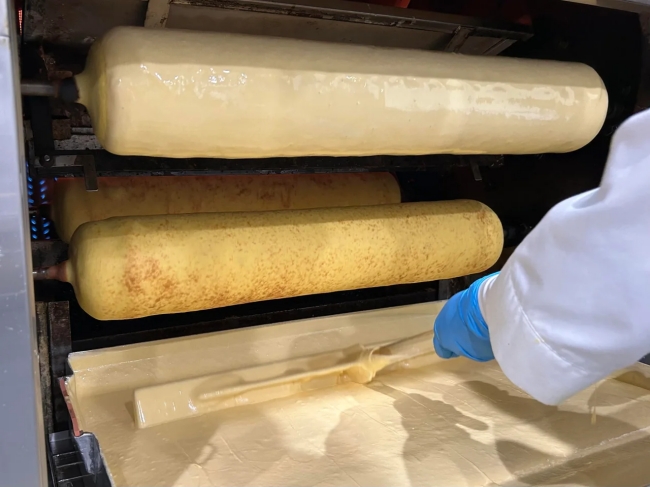 チーズバームクーヘン