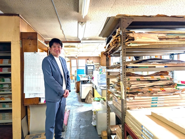 印刷所の中
