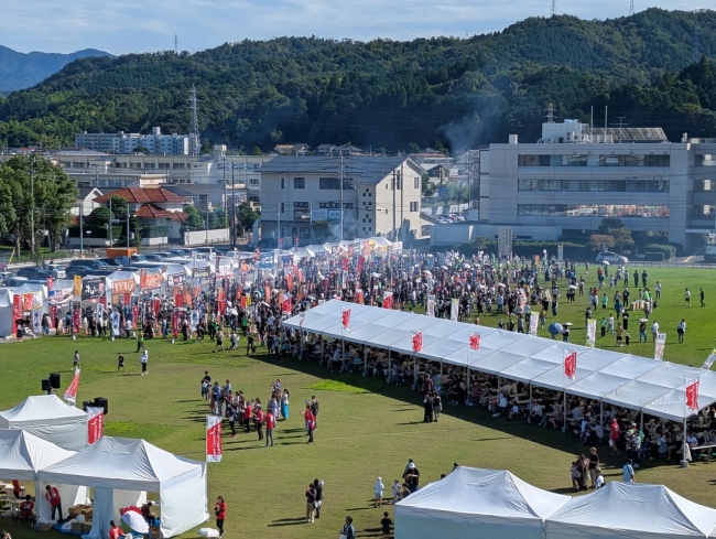 昨年鳥取県倉吉市で開催された「やきとりJAPANフェスティバル2025in倉吉」の様子