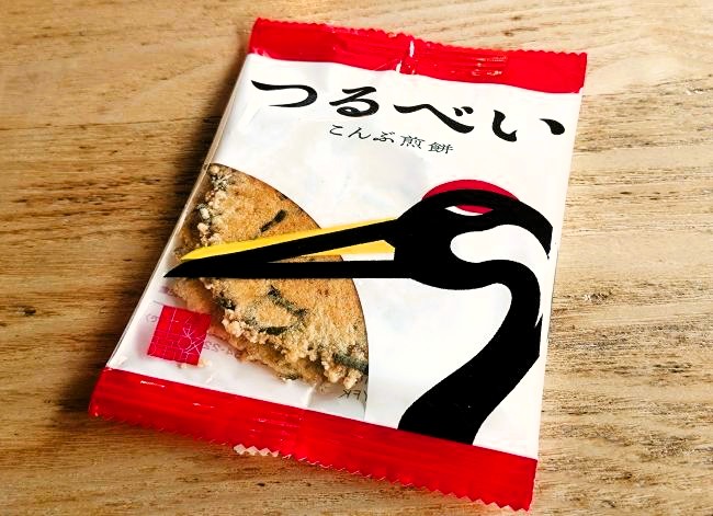 こんぶ煎餅　つるべい
